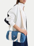 Torebki damskie - Guess Jeans Torebka CWBEO-GUESS-B-009-09 Niebieski - miniaturka - grafika 1