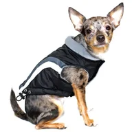 Płaszcze damskie - Hip Doggie HD-5SABK-BDL Swiss Alpine Ski Vest płaszcz dla psa, BDL, czarny - miniaturka - grafika 1