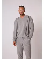 Swetry męskie - Perfect Cashmere Kaszmirowy kardigan "Eldo" w kolorze szarym - miniaturka - grafika 1