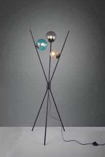 Trio LANCE Czarny mat Lampa podłogowa stojąca 403400317 - Lampy stojące - miniaturka - grafika 1