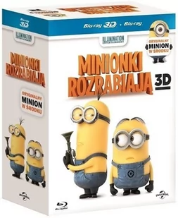 Minionki rozrabiają + Stress Ball oryginalny Minionek 3D + 2D Blu-ray) - Pozostałe filmy Blu-Ray - miniaturka - grafika 1