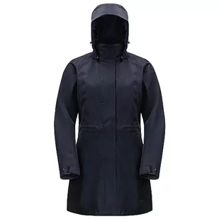 Jack Wolfskin Ottawa Płaszcz Kurtka, Nocny Blue, XXL Kobiety - Płaszcze damskie - miniaturka - grafika 1