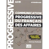 Książki do nauki języka francuskiego - Communication progressive du francais des affaires nieveau intermediaire A2-B1 książka Penfornis Jean-Luc - miniaturka - grafika 1