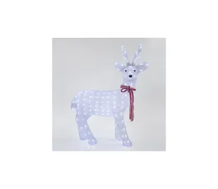 LED Świąteczna dekoracja zewnętrzna LED/6W/230V IP44 zimna biel renifer - Ozdoby bożonarodzeniowe - miniaturka - grafika 1