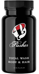 Pusher Total Wash 75 ml - Żele pod prysznic dla mężczyzn - miniaturka - grafika 1