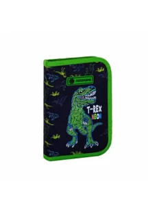 Piórnik pojedynczy 2 klapki bez wyp. T-Rex ASTRA - Piórniki - miniaturka - grafika 1