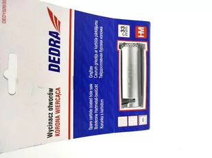DEDRA Korona otwornicy z nasypem HM 33 mm DED1520/33 - Otwornice - miniaturka - grafika 4