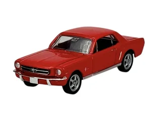 WELLY 1964 1/2 FORD MUSTANG COUPE CZERWONY 1:60 52262 - Samochody i pojazdy dla dzieci - miniaturka - grafika 1