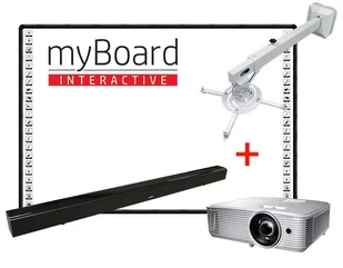 Zestaw interaktywny MyBoard Black - Tablice interaktywne - miniaturka - grafika 1