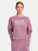 Bluzy damskie - EA7 Emporio Armani Bluza 7W000416 AF12473 UA272 Różowy Relaxed Fit - miniaturka - grafika 1