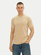 Koszulki męskie - KARL LAGERFELD T-Shirt 755750 552221 Beżowy Regular Fit - miniaturka - grafika 1