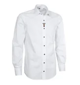 Koszule męskie - Koszula męska bawełniana Tagart Koziołek biała M - miniaturka - grafika 1