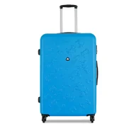 Walizki - Walizka duża Semi Line T5917-3 Niebieski - miniaturka - grafika 1