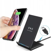 Akumulatory do elektronarzędzi - Zenwire Ładowarka bezprzewodowa indukcyjna FAST CHARGE 15W USB-C do Apple Samsung i inne 1002742850 - miniaturka - grafika 1