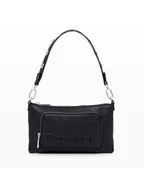 Torebki damskie - Desigual Torebka Monic 24WAYP02 Czarny - miniaturka - grafika 1