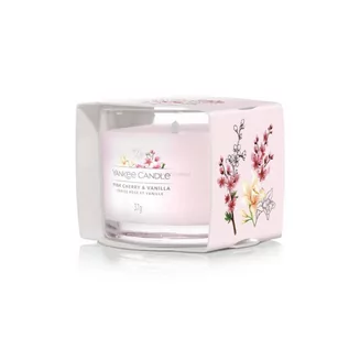 Świece - Yankee Candle ŚWIECA PINK CHERRY & VANILIA 37G 5038581130453 - grafika 1