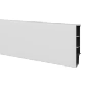 Listwy przypodłogowe - VILO Listwa przypodłogowa PCV Sempla 6.5 cm biała 705 - miniaturka - grafika 1