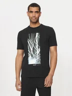 Koszulki męskie - Boss T-Shirt Tee 6 50514647 Czarny Regular Fit - miniaturka - grafika 1