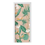 Naklejki na ścianę - Naklejka na drzwi HOMEPRINT Egzotyczne rośliny 85x205 cm - miniaturka - grafika 1