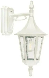 Norlys - Rimini/Milano Down Zewnętrzna Lampa Ścienna z Mocowaniem Narożnym Biała Norlys - Lampy ogrodowe - miniaturka - grafika 1