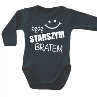 Body dla niemowląt - Body Niemowlęce Będę Starszym Bratem - grafika 1