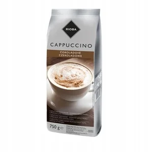 Rioba Cappuccino czekoladowe 750g Rioba kawa profesjonalna jakość - Cappuccino i kawy smakowe - miniaturka - grafika 1
