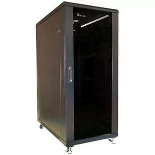 ExtraLink szafa stojąca 19" 32U 600x800 Czarna flat-pack - Szafy rack - miniaturka - grafika 2