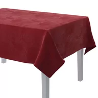 Obrusy i serwetki - Dekoria Obrus prostokątny intensywna czerwień 130 × 250 cm Velvet - miniaturka - grafika 1