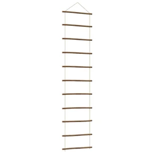 vidaXL Dekoracje ścienne, drabinka, 2 szt., 50x200 cm, naturalna gałąź - Ozdoby bożonarodzeniowe - miniaturka - grafika 1