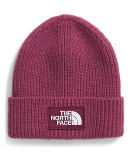 The North Face NF0A3FJXAGC TNF Logo Box Cuffed Beanie Czapka męska Cyber Berry/Boysenberry Rozmiar OS - Czapki dla dzieci - miniaturka - grafika 1
