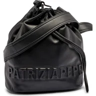 Plecaki worki - Patrizia Pepe Skórzany worek - miniaturka - grafika 1