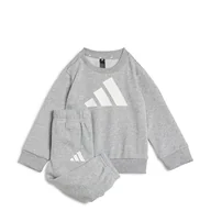 Odzież sportowa dziecięca - adidas Uniseks - niemowlęta ESSENTIALS BIG LOGOJOGGER, medium grey heather/white, 3-4 Years - miniaturka - grafika 1