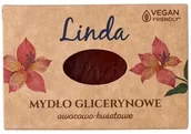 Mydła - Linda Glicerynowe Mydło w kostce do mycia rąk PURE CARE Owocowo-kwiatowe - miniaturka - grafika 1