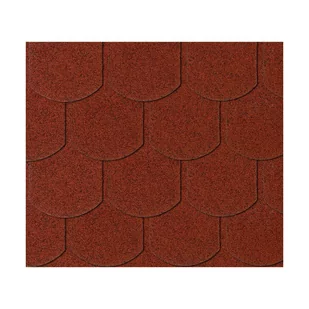 Gont bitumiczny Karpiówka czerwony 3.85 m2 Hauser - Pokrycia dachowe - miniaturka - grafika 1