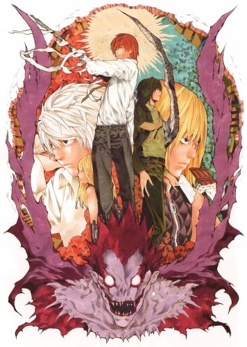 Plakat Anime Death Note DN_115 A3 Custom Manga