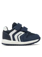 Buty dla chłopców - Geox Sneakersy B Alben Boy B453CA 02214 C4211 M Granatowy - miniaturka - grafika 1