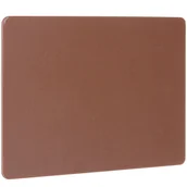 Deski do krojenia - Deska kuchenna HACCP do mięsa wędlin GN 1/1 530 x 325 mm - brązowa - miniaturka - grafika 1