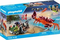Klocki - Playmobil Pirates 71532 Walka Z Ogromnym Krabem - miniaturka - grafika 1