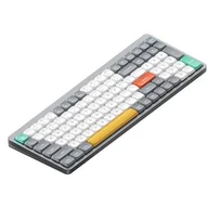 Klawiatury - NuPhy Air96 V2 Lunar Gray Red - miniaturka - grafika 1