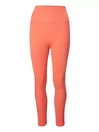Spodnie sportowe damskie - Helly Hansen Legginsy sportowe "Allure Seamless" w kolorze pomarańczowym - miniaturka - grafika 1