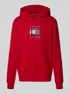 Bluzy męskie - Bluza z kapturem o kroju regular fit z czystej bawełny - miniaturka - grafika 1