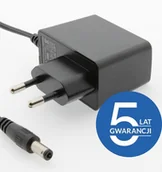 Zasilacze do laptopów - ZASILACZ WTYCZKOWY ESPE 12V 1A 12W WTYK PROSTY 2,1x5,5mm 5 LAT GW. - miniaturka - grafika 1