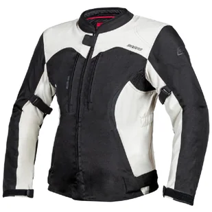 Motocyklowa Kurtka Tekstylna Ozone Delta IV Lady Black/Light Grey - Odzież motocyklowa - miniaturka - grafika 1