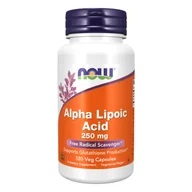 Witaminy i minerały - Now Foods NOW Alpha Lipoic Acid 250mg 120vegcaps - miniaturka - grafika 1