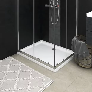 vidaXL Brodzik Brodzik prysznicowy prostokątny ABS 80x100 cm - Brodziki prysznicowe - miniaturka - grafika 1