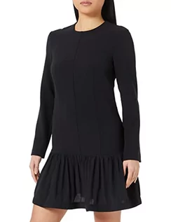 Sukienki - Sisley Damska sukienka 4BFQLV029, czarna, 48 (DE) - grafika 1