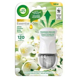Air Wick Elektryczny odświeżacz powietrza i wkład Białe Kwiaty 19 ml - Odświeżacze powietrza - miniaturka - grafika 3