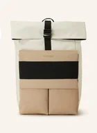 Plecaki - Calvin Klein Plecak Z Kieszenią Na Laptop beige - miniaturka - grafika 1