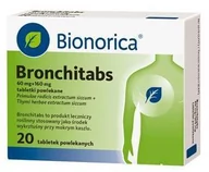 Przeziębienie i grypa - BIONORICA SE Bronchitabs leczenie mokrego kaszlu 20 tabletek - miniaturka - grafika 1