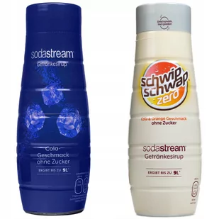 Syropy Sodastream Cola Zero, Schwip Schwap Zero - Syropy i koncentraty owocowe - miniaturka - grafika 1
